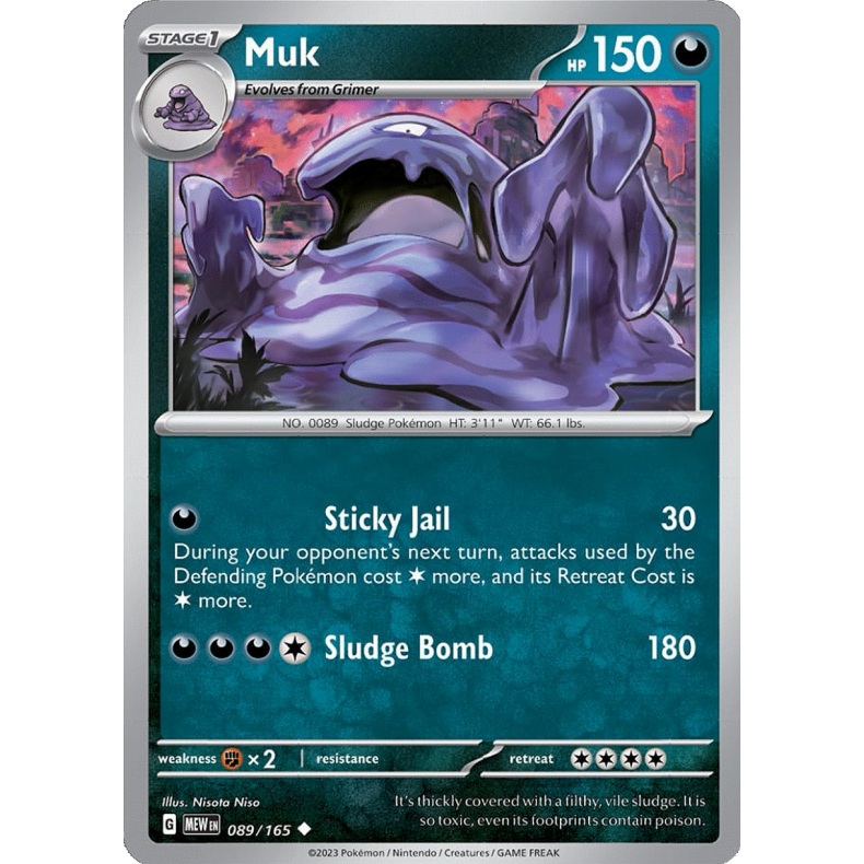 Muk 089/165 - 151 Enkeltkort