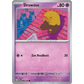 Drowzee 096/165 - 151 Enkeltkort