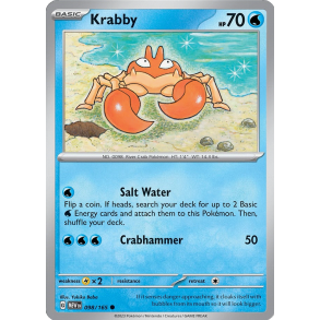 Krabby 098/165 - 151 Enkeltkort