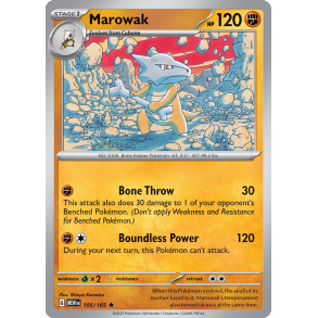 Marowak 105/165 - 151 Enkeltkort