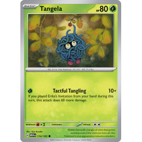 Tangela 114/165 - 151 Enkeltkort