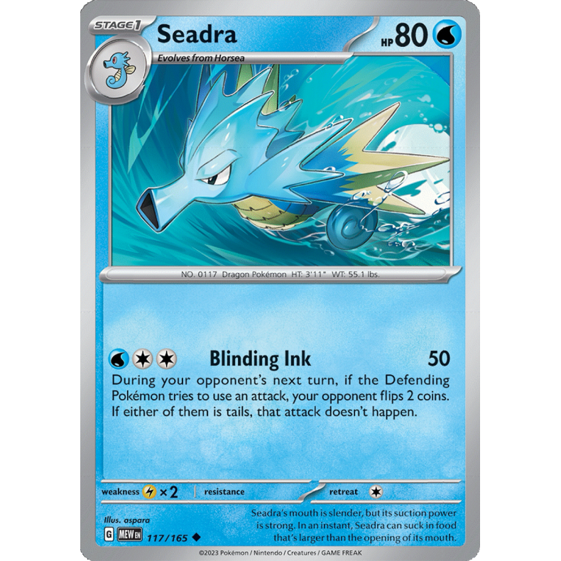 Seadra 117/165 - 151 Enkeltkort