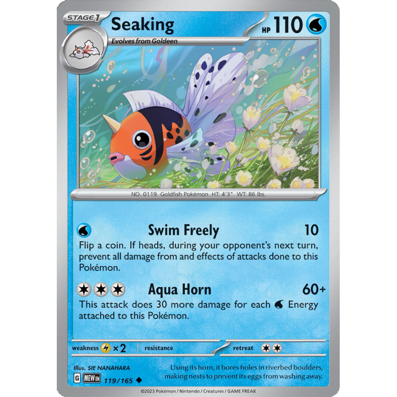 Seaking 119/165 - 151 Enkeltkort
