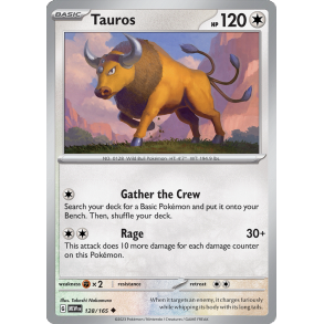 Tauros 128/165 - 151 Enkeltkort