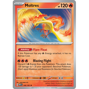 Moltres 146/165 - 151 Enkeltkort