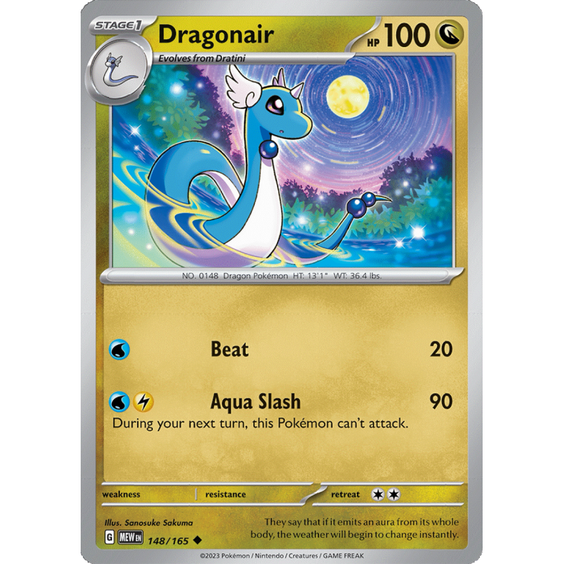 Dragonair 148/165 - 151 Enkeltkort