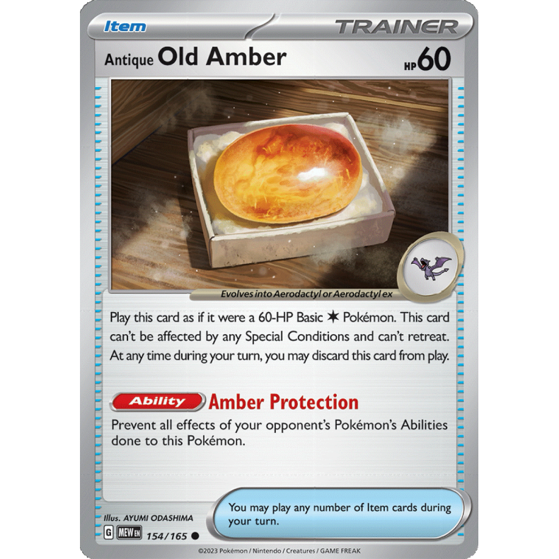 Old Amber 154/165 - 151 Enkeltkort