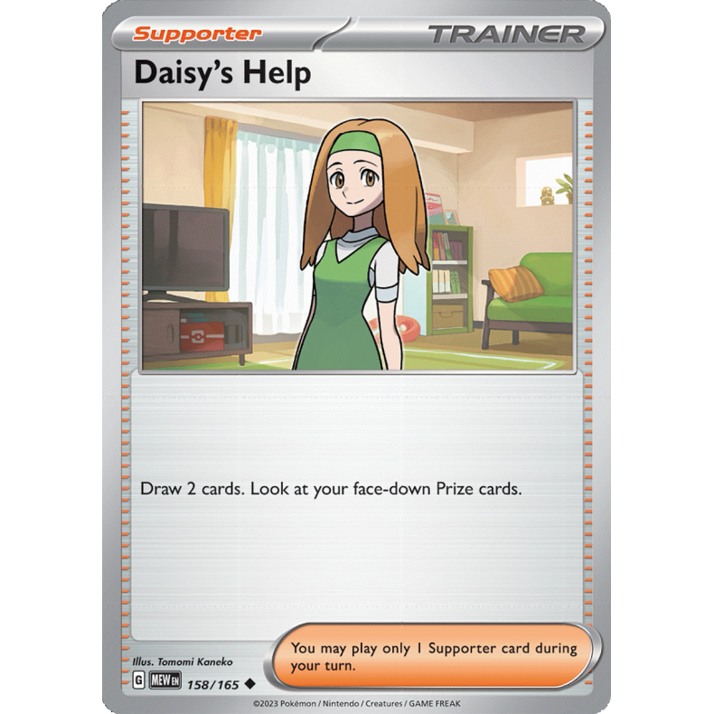 Daisy's Help 158/165 - 151 Enkeltkort
