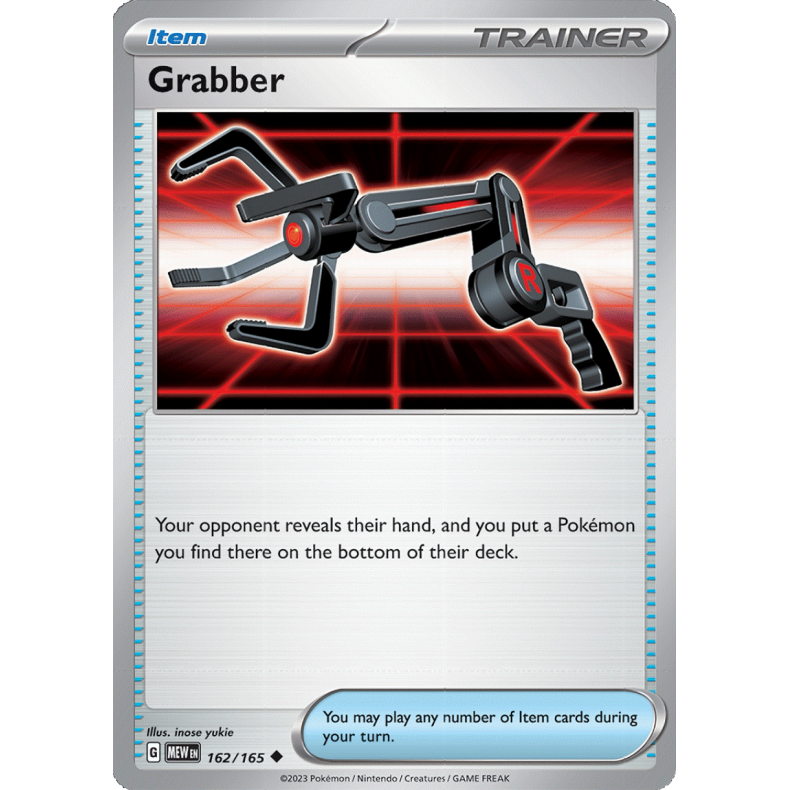 Grabber 162/165 - 151 Enkeltkort