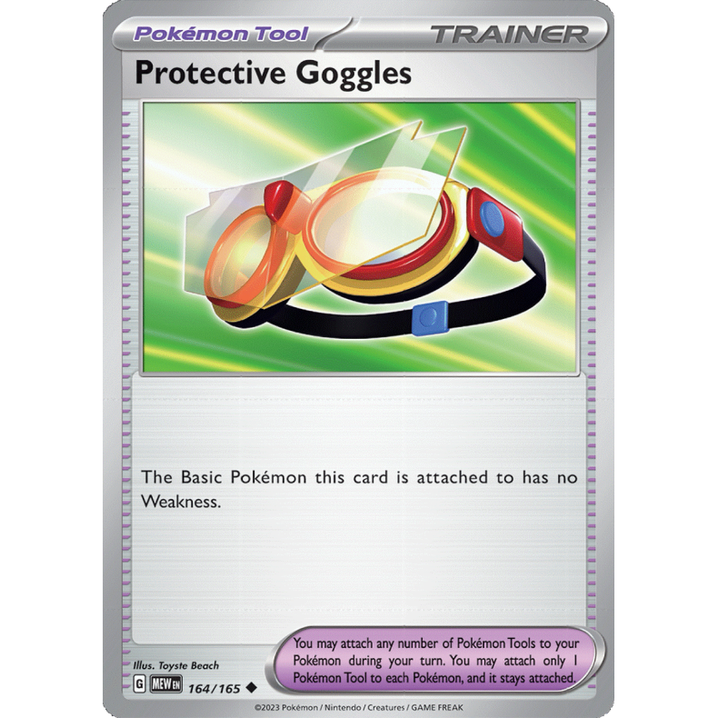 Protective Goggles 164/165 - 151 Enkeltkort