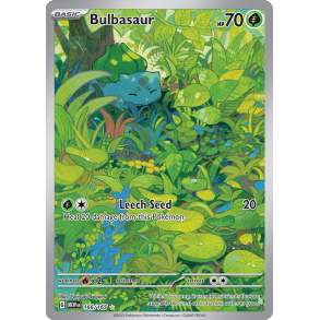 Bulbasaur 166/165 - 151 Enkeltkort
