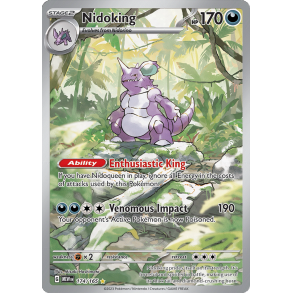 Nidoking 174/165 - 151 Enkeltkort