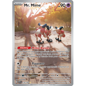 Mr. Mime 179/165 - 151 Enkeltkort