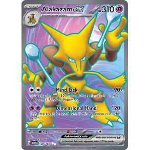 Alakazam ex 188/165 - 151 Enkeltkort