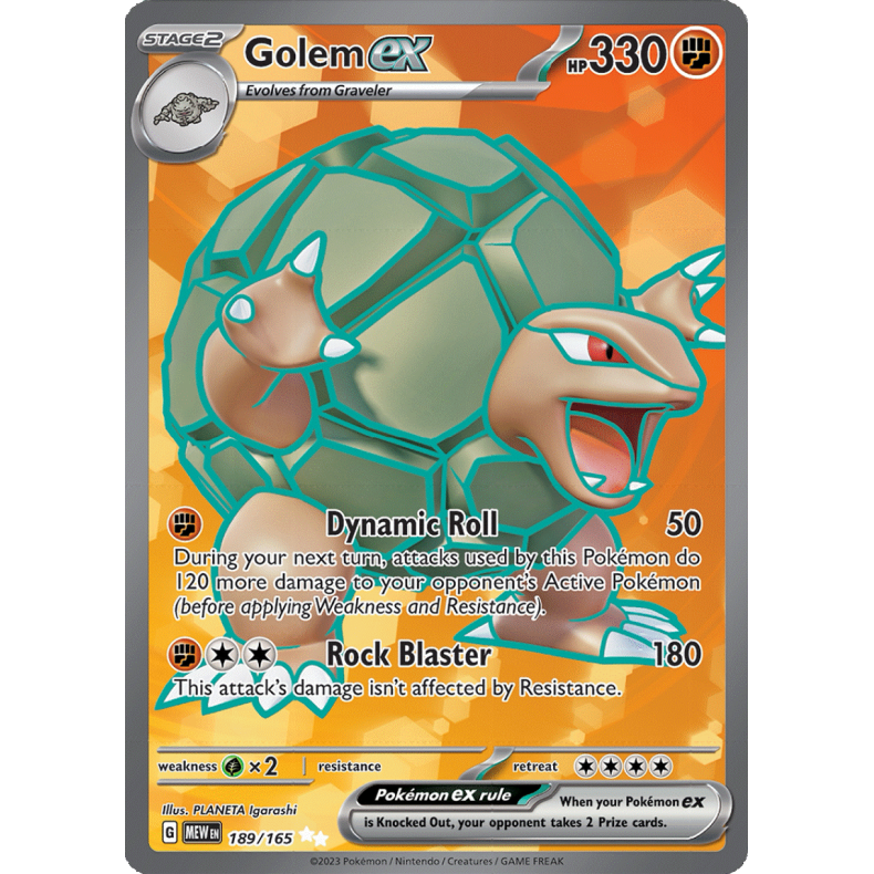 Golem ex 189/165 - 151 Enkeltkort
