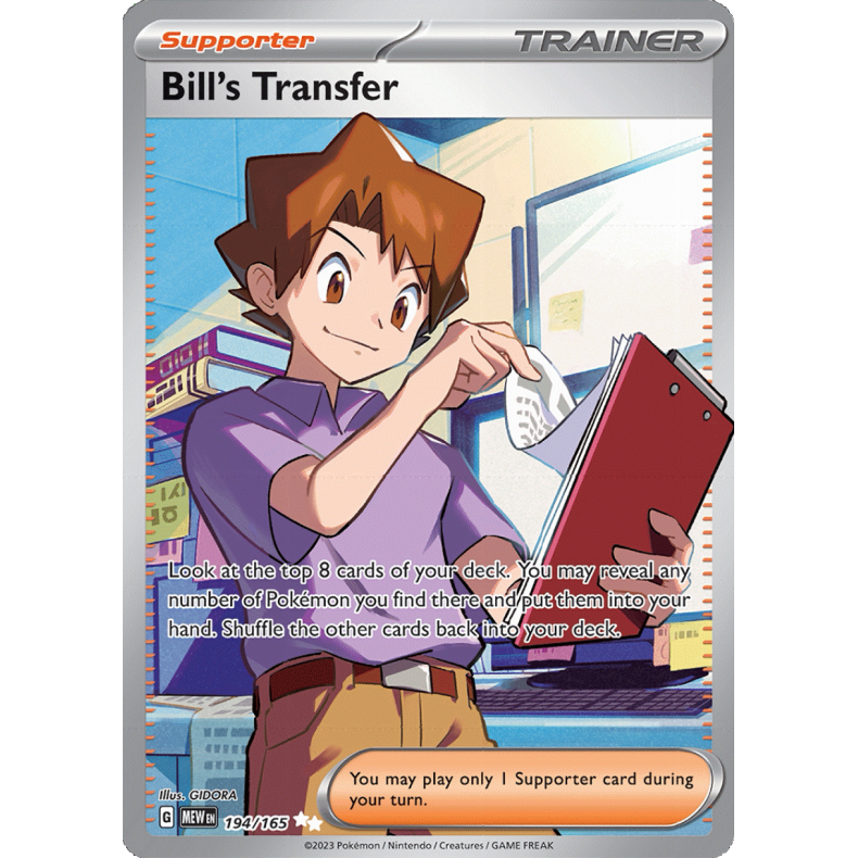 Bill's Transfer 194/165 - 151 Enkeltkort