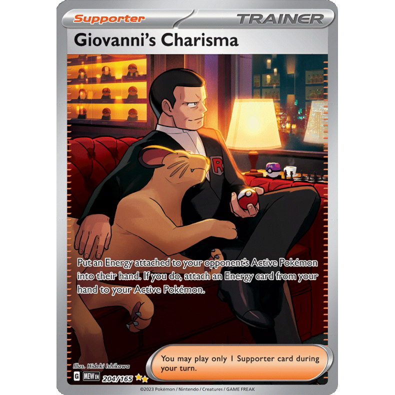 Giovanni's Charisma 204/165 - 151 Enkeltkort