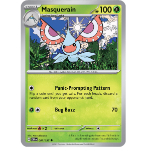 Masquerain 007/197 - Obsidian Flames Enkeltkort