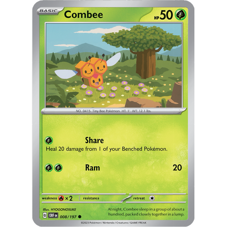Combee 008/197 - Obsidian Flames Enkeltkort