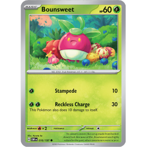 Bounsweet 016/197 - Obsidian Flames Enkeltkort
