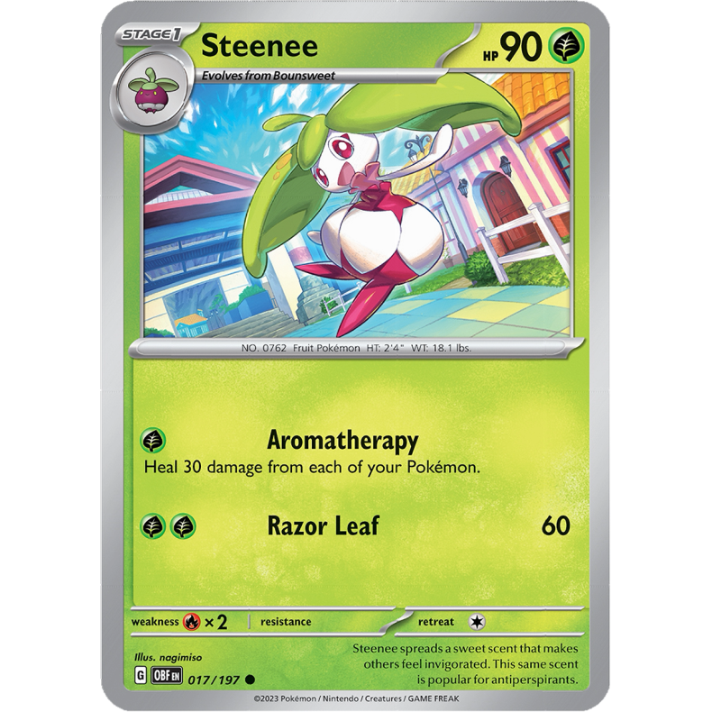 Steenee 017/197 - Obsidian Flames Enkeltkort