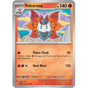 Volcarona 041/197 - Obsidian Flames Enkeltkort