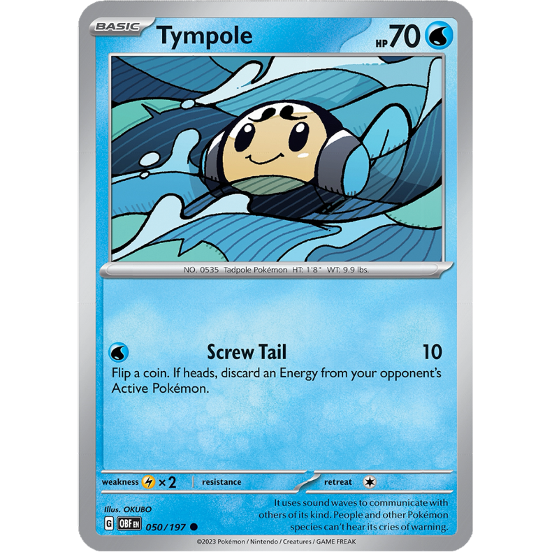 Tympole 050/197 - Obsidian Flames Enkeltkort