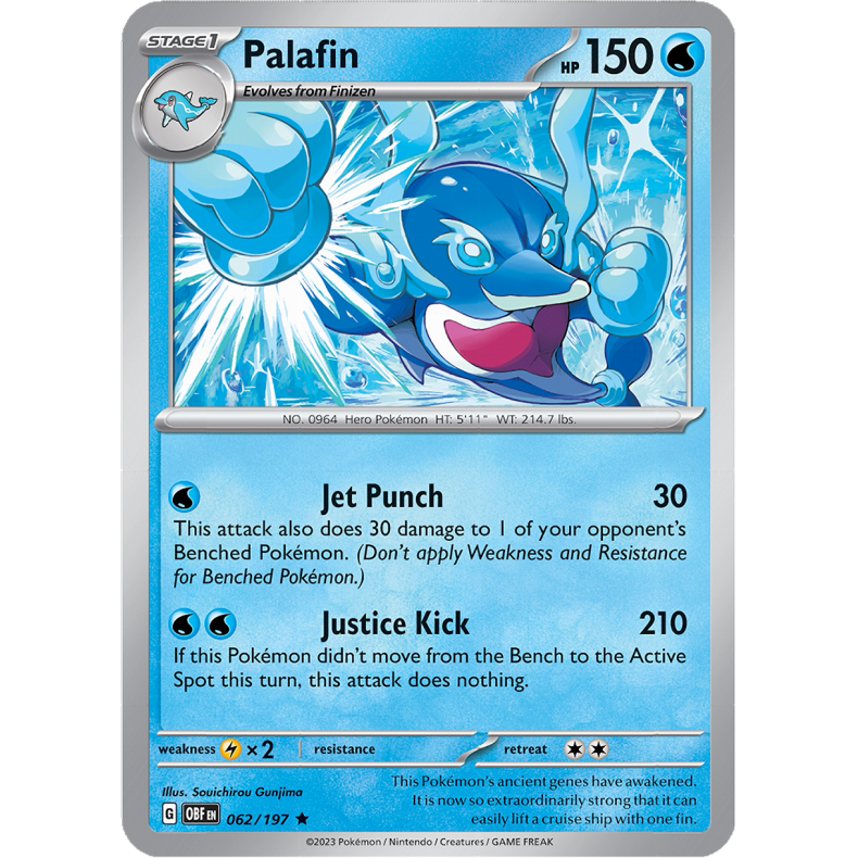Palafin 062/197 - Obsidian Flames Enkeltkort