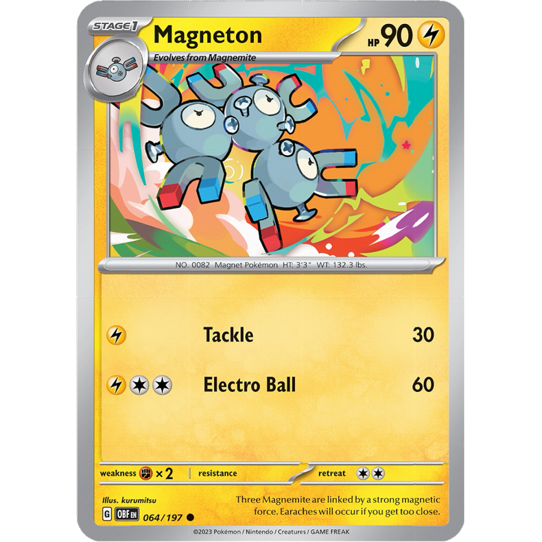 Magneton 064/197 - Obsidian Flames Enkeltkort