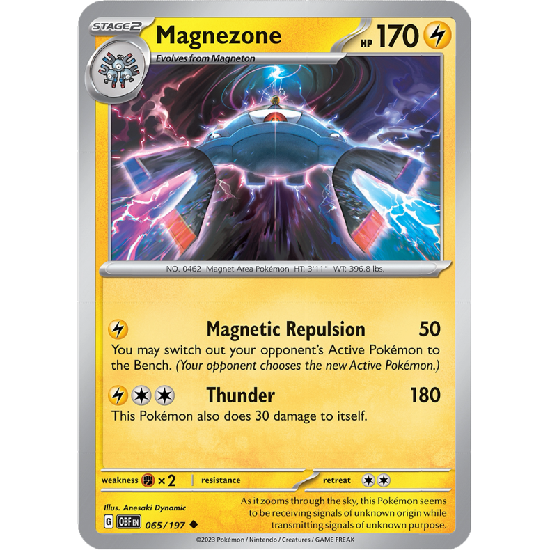 Magnezone 065/197 - Obsidian Flames Enkeltkort