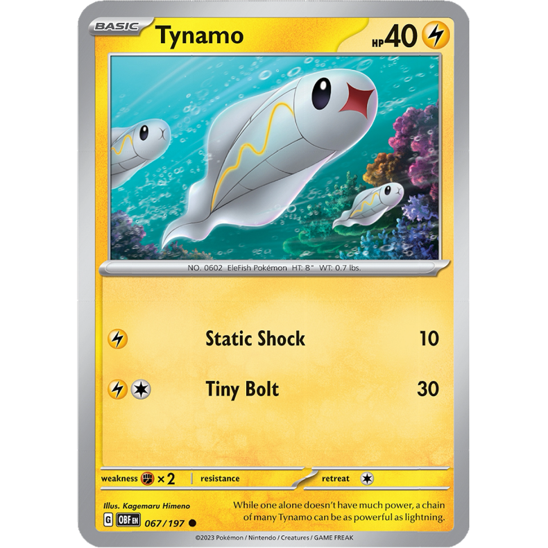 Tynamo 067/197 - Obsidian Flames Enkeltkort