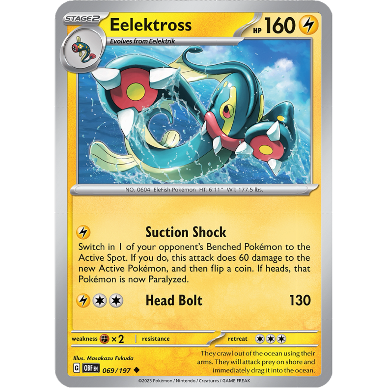 Eelektross 069/197 - Obsidian Flames Enkeltkort