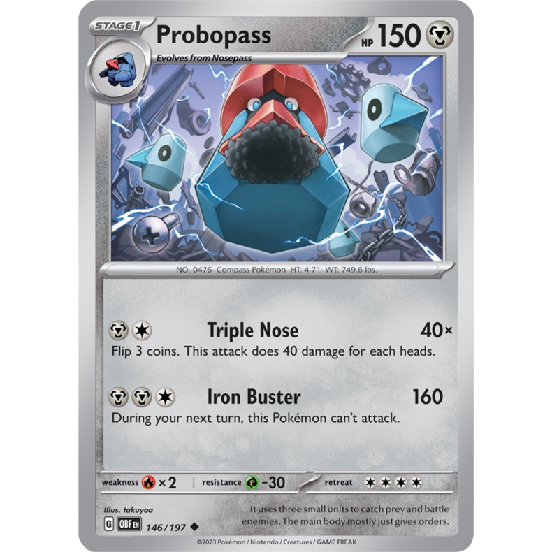 Probopass 146/197 - Obsidian Flames Enkeltkort