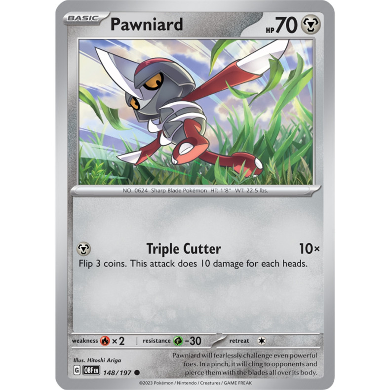 Pawniard 148/197 - Obsidian Flames Enkeltkort