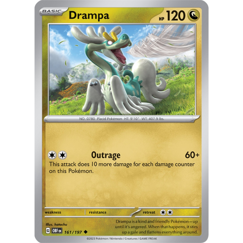 Drampa 161/197 - Obsidian Flames Enkeltkort