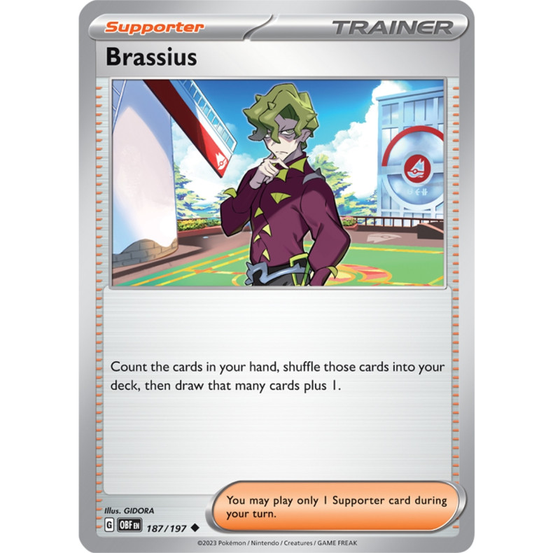 Brassius 187/197 - Obsidian Flames Enkeltkort