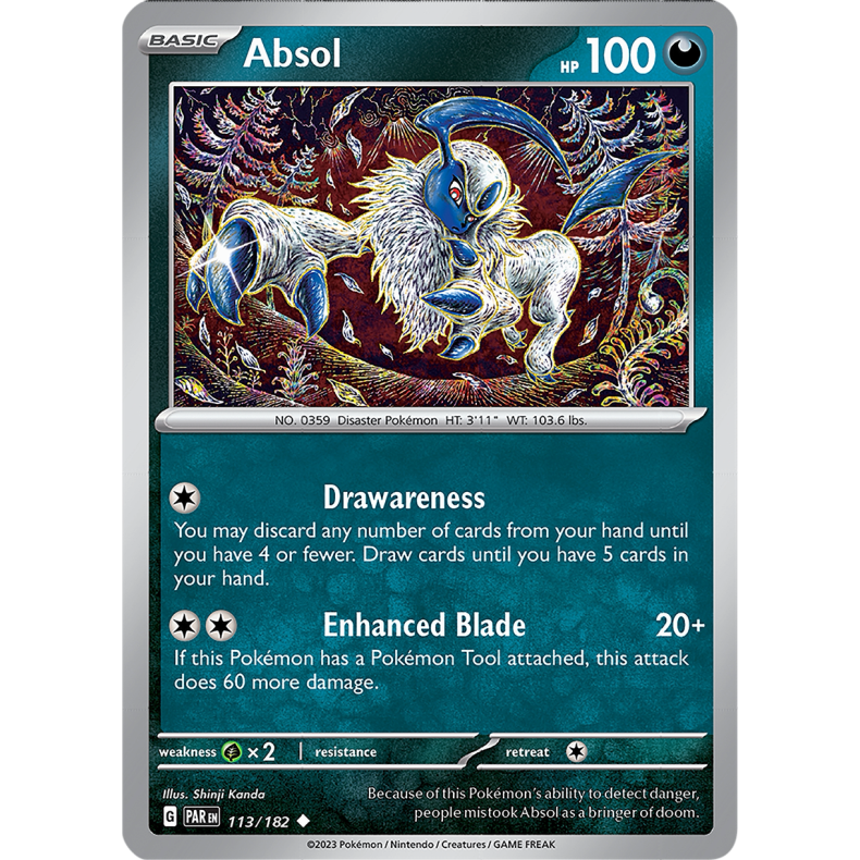 Absol 113/182 - Paradox Rift Enkeltkort