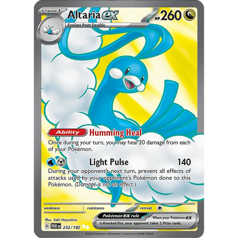Altaria ex 232/182 - Paradox Rift Enkeltkort