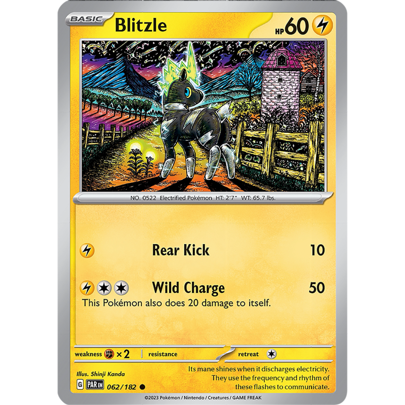 Blitzle 062/182 - Paradox Rift Enkeltkort