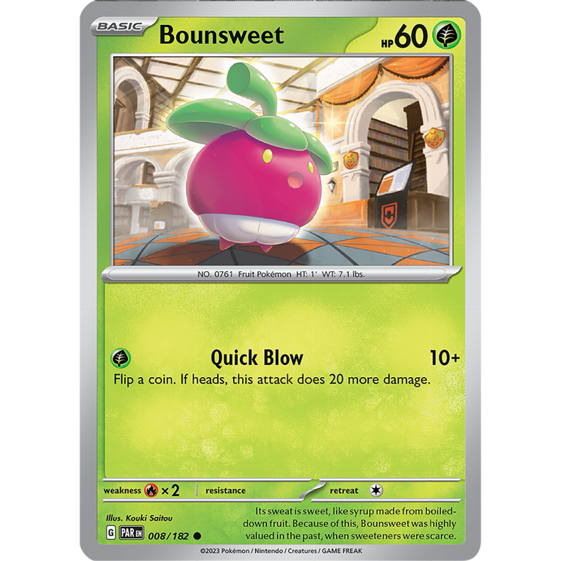 Bounsweet 008/182 - Paradox Rift Enkeltkort
