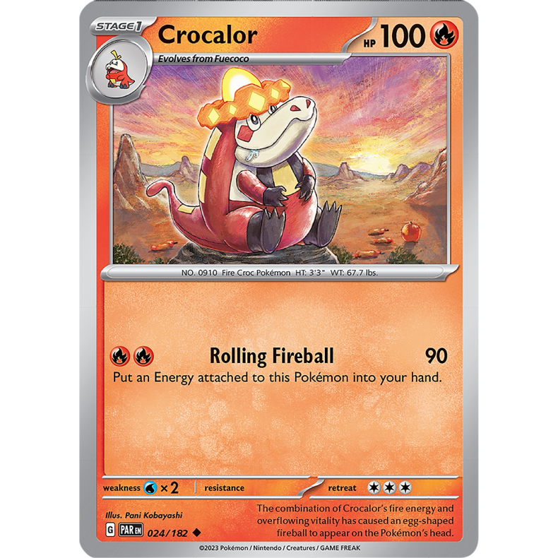 Crocalor 024/182 - Paradox Rift Enkeltkort