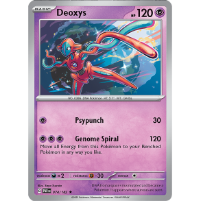 Deoxys 074/182 - Paradox Rift Enkeltkort