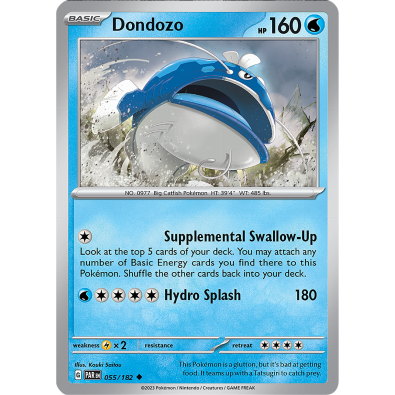Dondozo 055/182 - Paradox Rift Enkeltkort