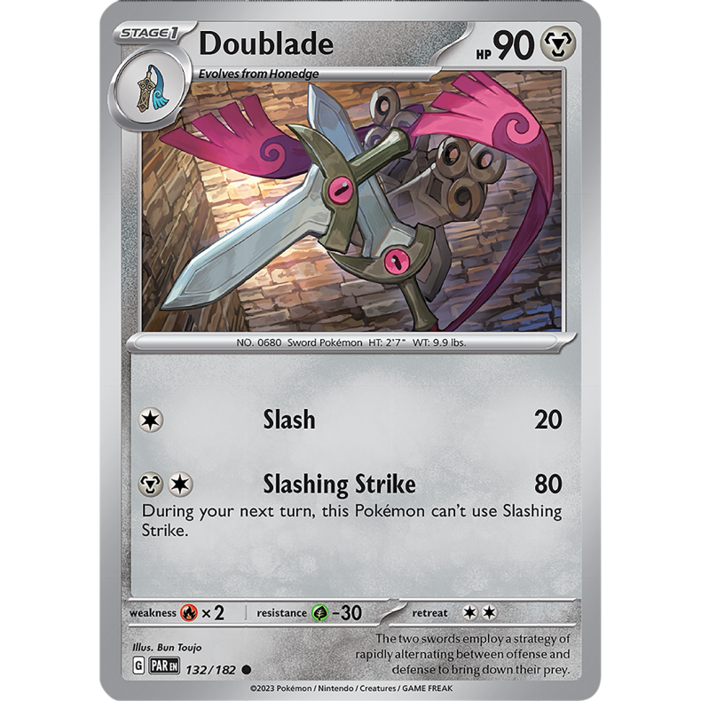 Doublade 132/182 - Paradox Rift Enkeltkort