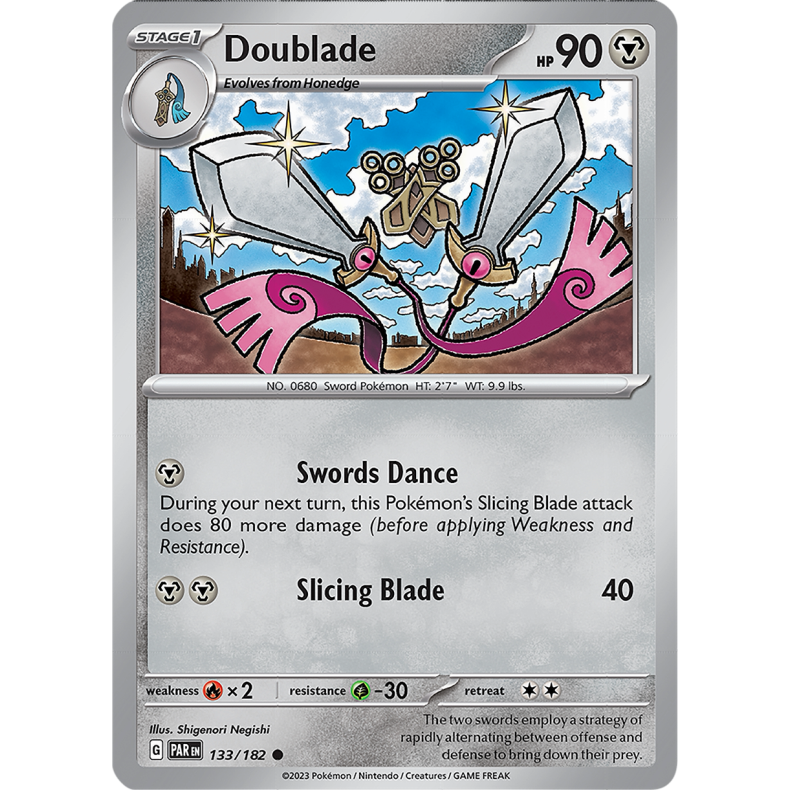 Doublade 133/182 - Paradox Rift Enkeltkort