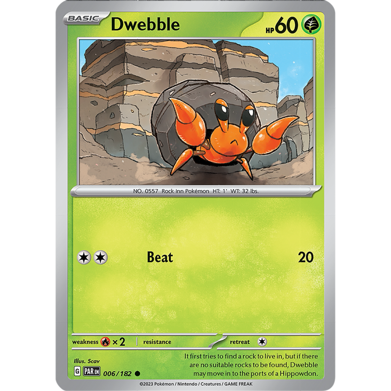 Dwebble 006/182 - Paradox Rift Enkeltkort
