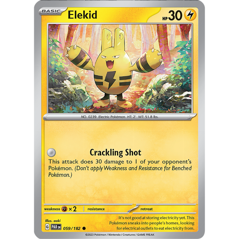 Elekid 059/182 - Paradox Rift Enkeltkort