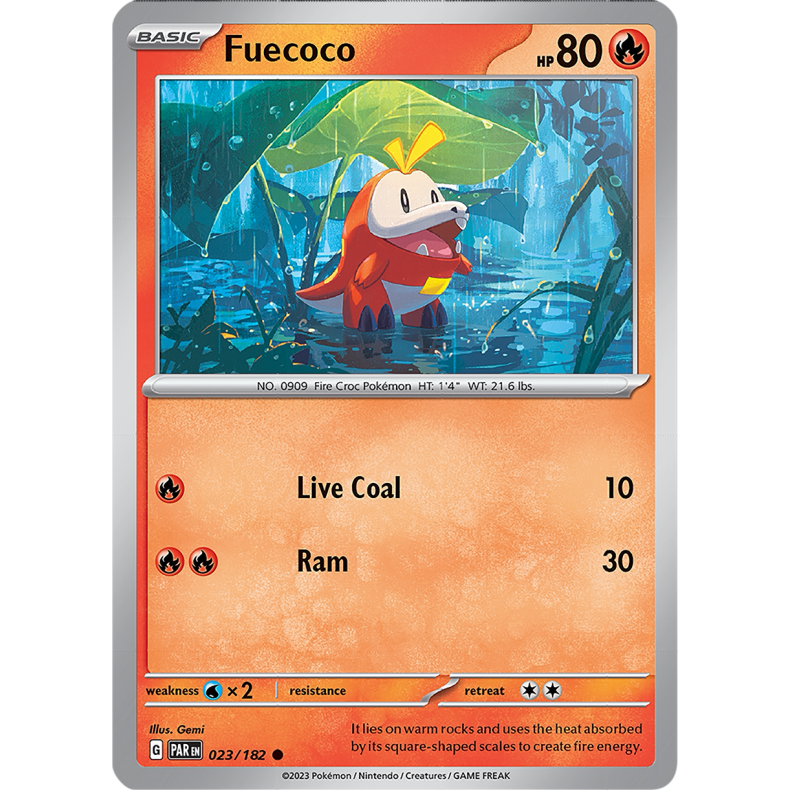 Fuecoco 023/182 - Paradox Rift Enkeltkort