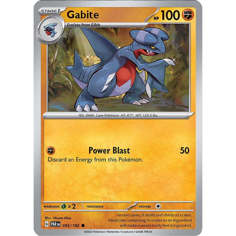 Gabite 095/182 - Paradox Rift Enkeltkort