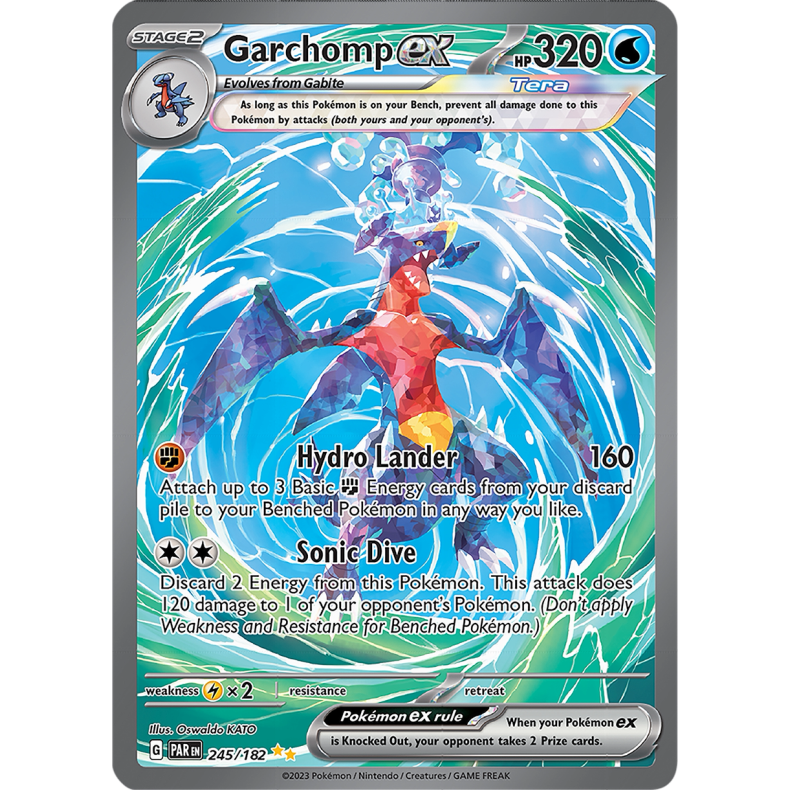 Garchomp ex 245/182 - Paradox Rift Enkeltkort